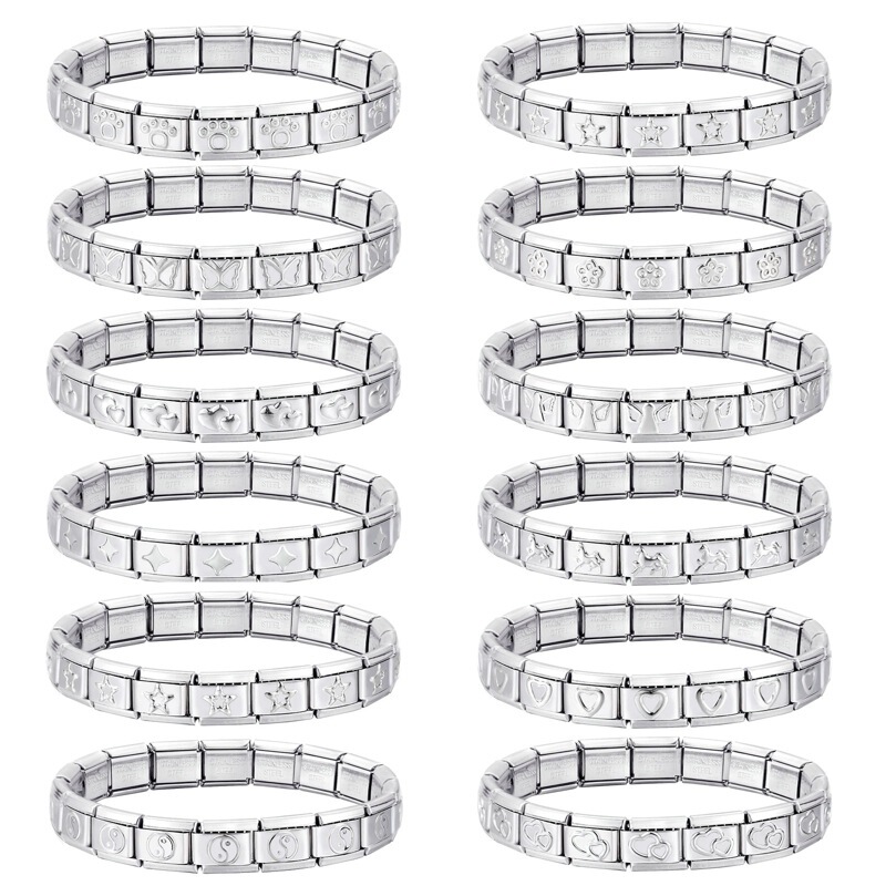 Stainless Steel Elastic Bracelet Classic Creative Bracelet Distinctive Handmade DIY Bracelet New Strange Module Bracelet Stainless Steel Elastic Bracelet Classic Creative Bracelet Distinctive Handmade DIY Bracelet New Strange Module Bracelet