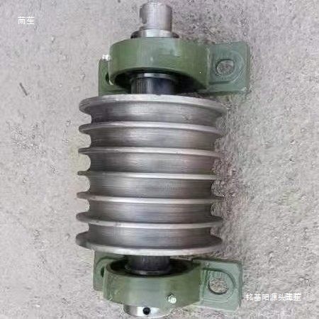 清粪刮粪机主机配件六槽八槽轮主副轴单双链条1415齿轮全自动全套
