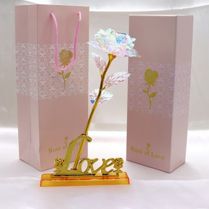 Edición limitada de la diosa ~ Star Crystal Romantic Rose para mamá, novia, esposa, novia, diosa