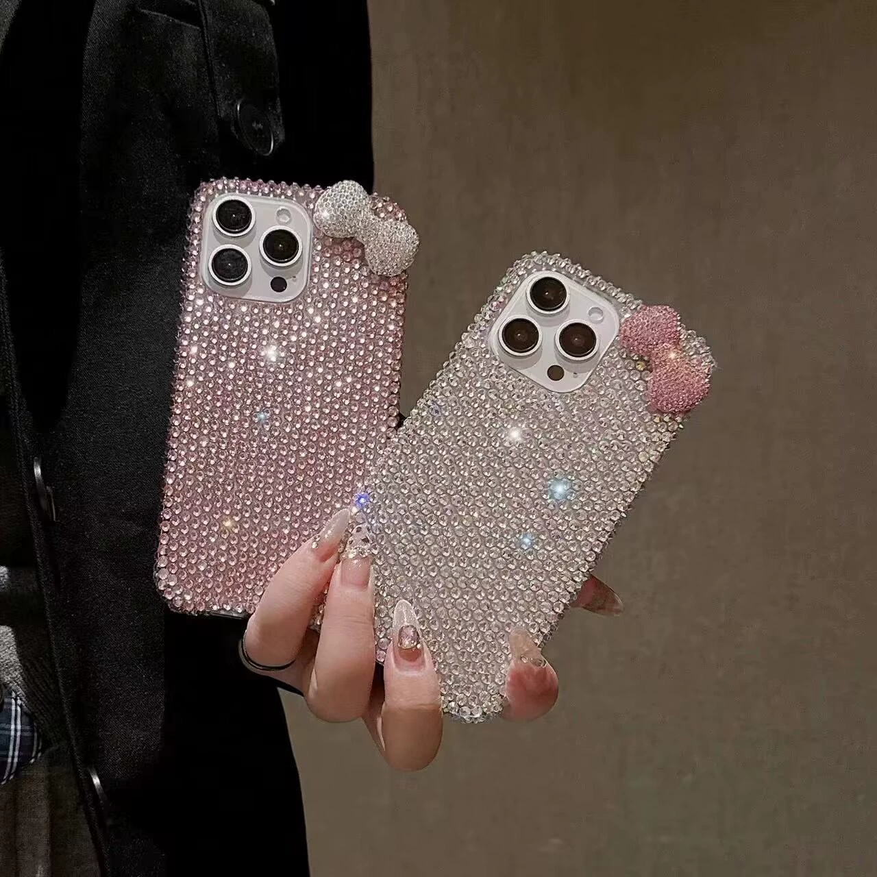 Яблоко, элитный трехмерный совместимый iPhone 15 с бантом, чехол для телефона, iphone, 16promax