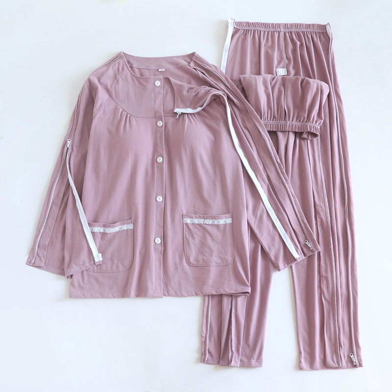 Autumn and Winter Warm Care Clothes, Rehabilitation Hospital Clothes, Elderly Bedridden Physical Therapy, Acupuncture and Fracture Pajamas, Home Clothes That Can Be Worn Outside Autumn and Winter Warm Care Clothes, Rehabilitation Hospital Clothes, Elderly Bedridden Physical Therapy, Acupuncture and Fracture Pajamas, Home Clothes That Can Be Worn Outside
