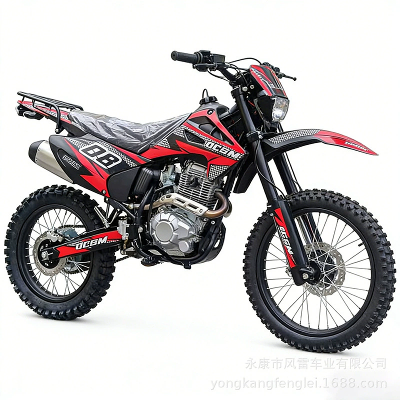 Внедорожный мотоцикл CQR 300CC, соревновательный вседорожный байк, 4‑тактный двигатель