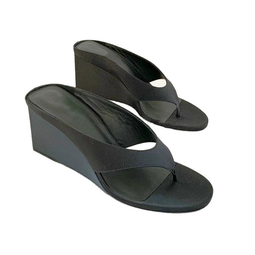 Infradito zeppa donna in montone sandali estivi per esterno_voghion.com
