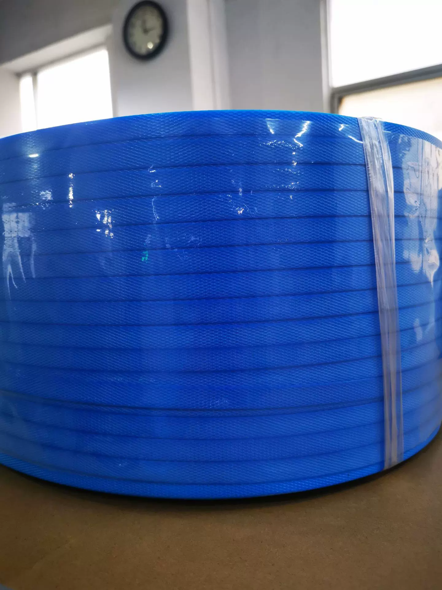 深圳蓝色PP全自动打包带 捆扎带 包装带 直度直不起毛拉力强