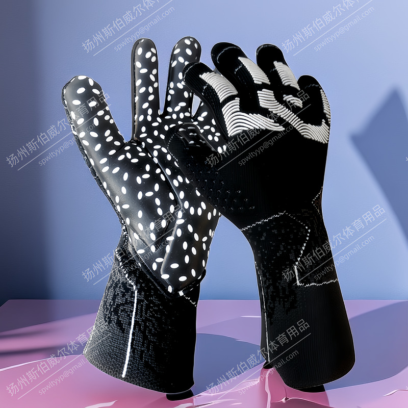 Nuevos guantes de fútbol halcón guantes de portero profesional de látex adulto resistente al desgaste engrosada guantes de portero al por mayor