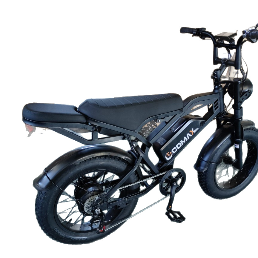 ebike litio 20 * 4.0 neumáticos gordos bicicletas eléctricas asistidas v8T2520 arena de nieve super73 nueva energía image 6