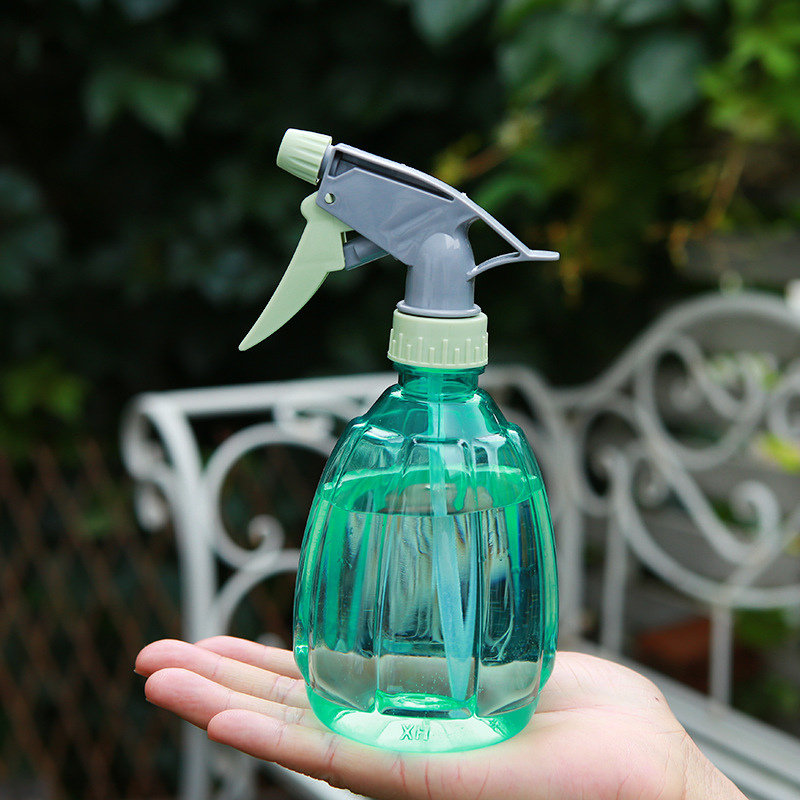 Regadera de 500ml Tipo Melón, Colores Caramelo, Pulverizador de Jardinería