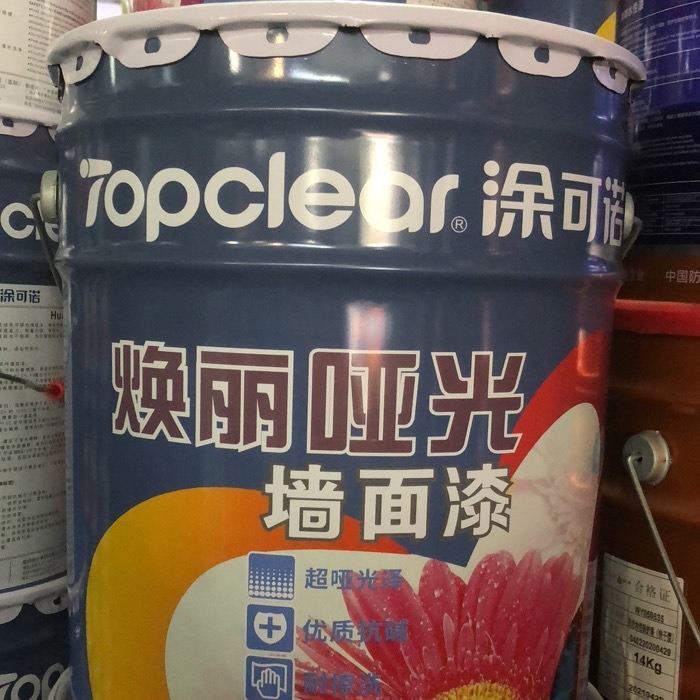 乳胶漆防霉净味涂料水性油漆乳胶漆工程漆乳白色室内补墙漆内墙漆