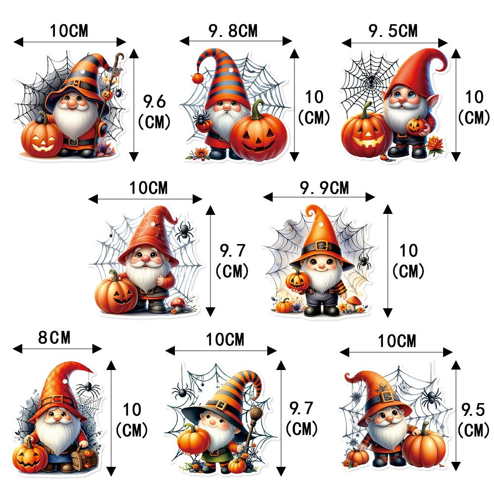Nuevos productos de Halloween decoración de fiesta enano colgante adorable calabaza colgante colgante Halloween suministros navideños