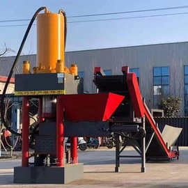 山东金属液压饼机大型液压压饼机型号铝屑液压压饼机图片