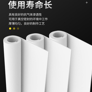 Industrial Acid and Alkali Resistant Natural Corrosion-Resistant White Insulating Rubber Gasket Customized Wear-Resistant Acid and Alkali Resistant and Good Elasticity