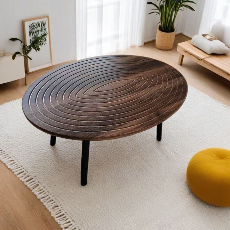 Vintage Minimalist Coffee Table, Japanese-Style Creative Small Coffee Table, Small Apartment Coffee Table, Living Room Sofa Side Table, Balcony Table Vintage Minimalist Coffee Table, Japanese-Style Creative Small Coffee Table, Small Apartment Coffee Table, Living Room Sofa Side Table, Balcony Table