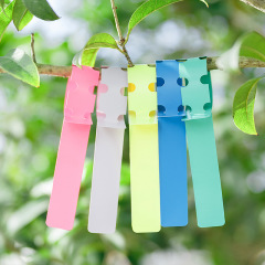 リングバックルマーキングタグ PVC 防水リングカバー花植物ラベル苗プラスチック蘭ラベル園芸ラベル