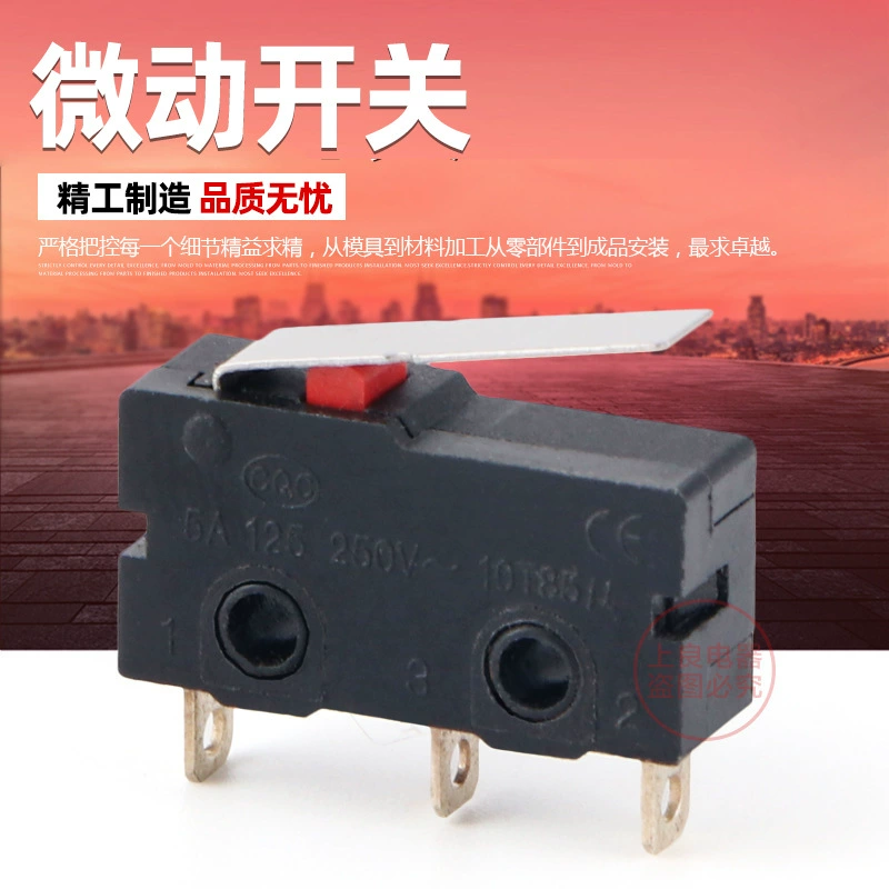 Малый микропереключатель KW12 KW11 3 шт ремешок назад