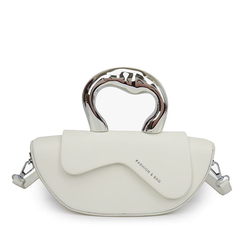 2024 nuevo estilo de diseño de alto valor con sentido de la silla de montar bolso de mensajero de firma francesa para mujer bolso de hombro de cercanías