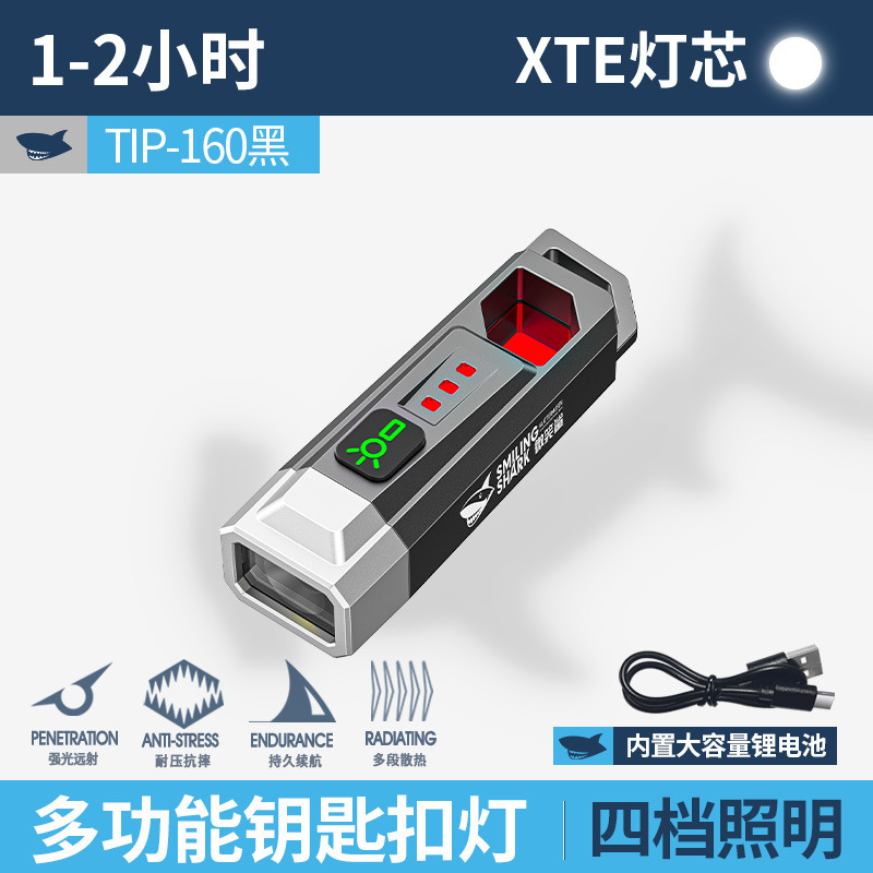 新款迷你手电筒便携防偷拍酒店防窥探测灯钥匙扣灯红白双光照明灯|undefined