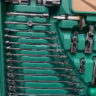 German Quality 216-Piece Auto Repair Set Multi-Functional Socket Wrench Set Combination Casing Ratchet Wrench for Car Repair