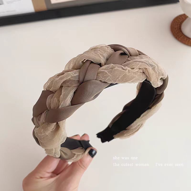ネットの赤い新型の髪の束のカチューシャの女性はショートヘアに適しています。|undefined