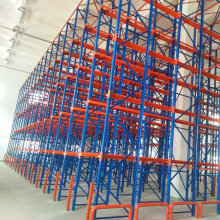 冷库贯通式货架托盘密集存储高节约场地通廊式货架高承载质量保证
