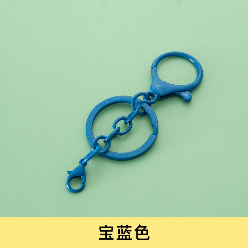カラー塗装キーホルダー303ロブスターキーチェーン金属キーホルダーdiyアクセサリーアクセサリーアクセサリー部品|undefined