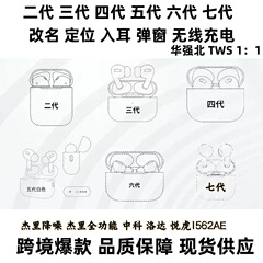 華強北第 7 世代 Bluetooth ヘッドセット第 6 世代ジェリーノイズリダクション 7003 外国貿易 Pro2 第 5 世代中科 air4 クロスボーダー TWS