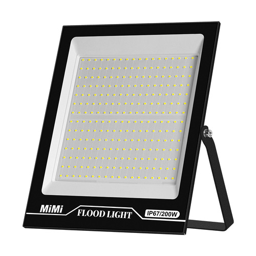 Outdoor floodlight project, searchlight, construction site waterproof industrial lighting LED lawn courtyard 200W general lighting