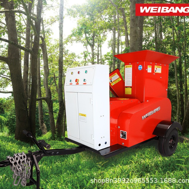 维邦树枝粉碎机 FS1015E粗枝粉碎机 大型切片碎化机树木切割器