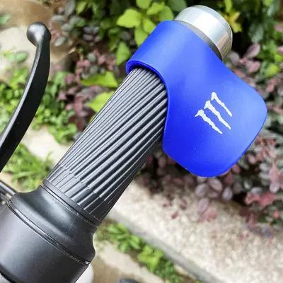 labor-saving device electric driver | Motorcycle Handle Cover - ghost-claw-blue-booster-1