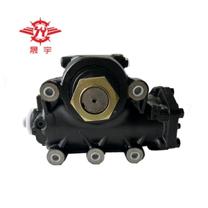 Steering gear compatible with Shaanxi Auto, Jiefang, and FAW 380 HP, part number 3411010-Q724
