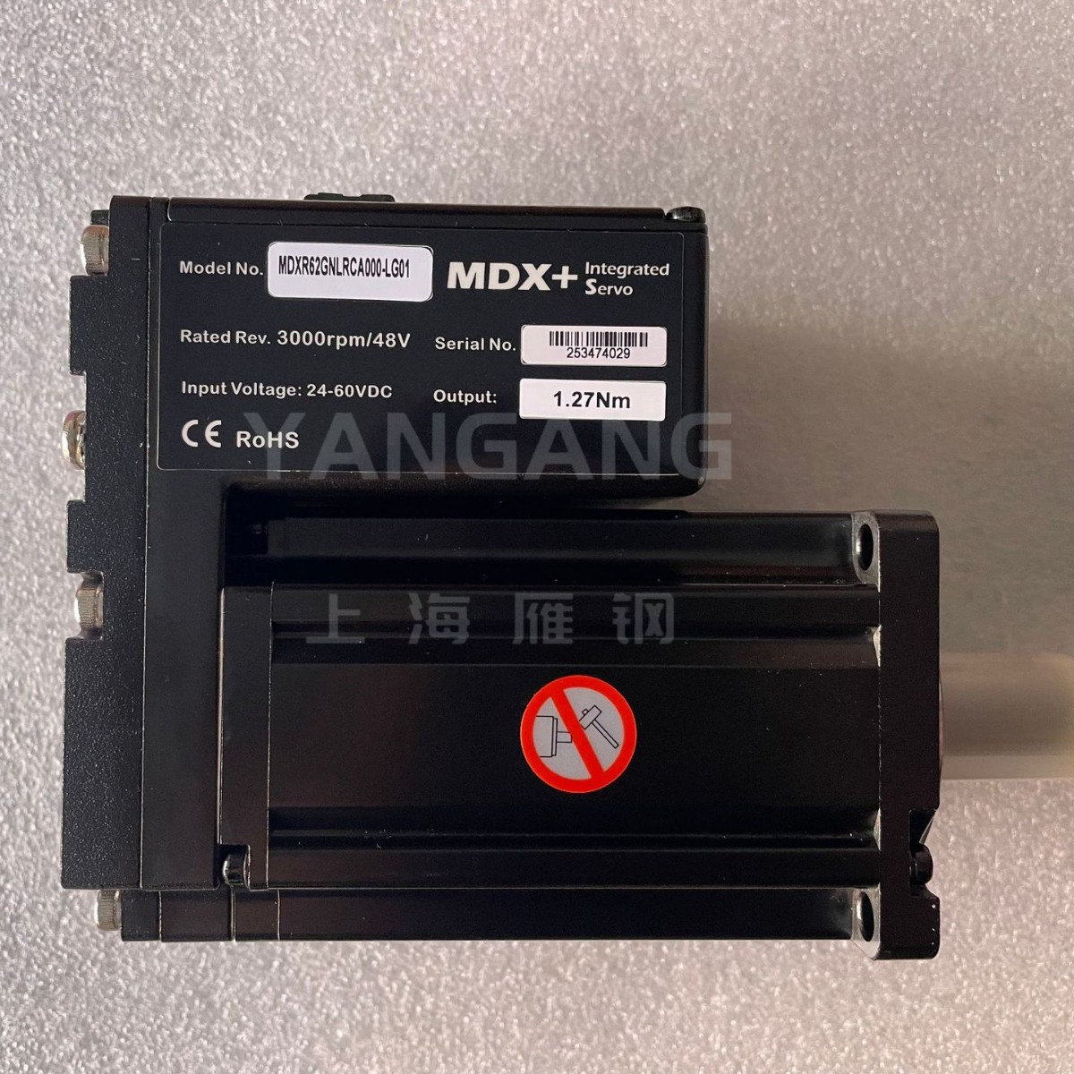 MOONS'鸣志 MDX+ 集成式伺服电机系列MDXR62GNLRCA000