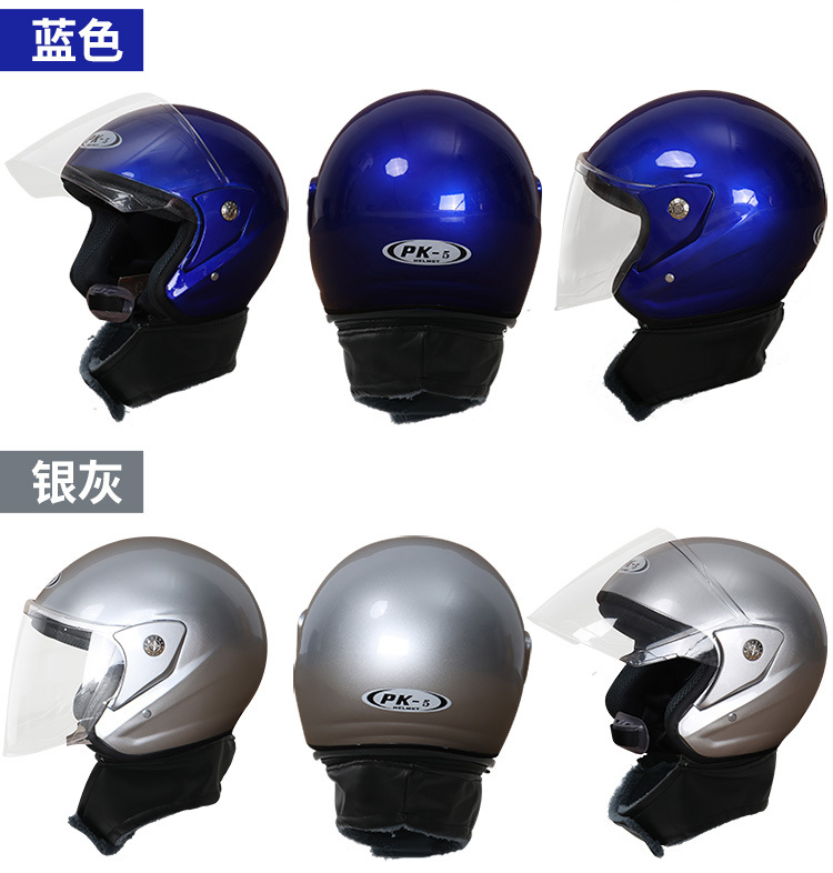 Motorcycle helmet certified national standard unbreakable electric vehicle helmet