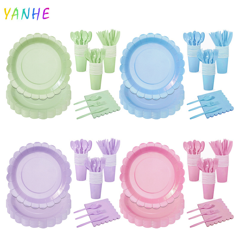 Lace Party Paper Plates Birthday Decorations Disposable Shaped Paper Plates Paper Cups Paper Towel Set Cutlery and Utensils Venue Decoration Lace Party Paper Plates Birthday Decorations Disposable Shaped Paper Plates Paper Cups Paper Towel Set Cutlery and Utensils Venue Decoration