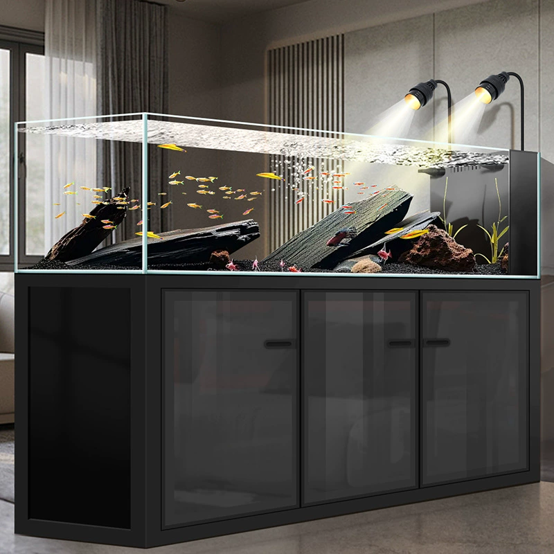 Ручной аквариум ультра-белый родной дикий креативный ландшафтный фильтр для гостиной промышленный ветер синий Jilo аквариум большой аквариум