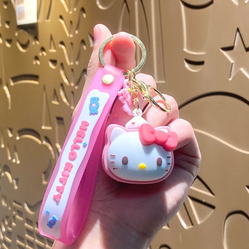 Llavero Creativo de Sanrio con Perro de Orejas Grandes, Cinnamoroll, Colgante para Bolso, Adorno, Pequeño Regalo al por Mayor de Yiwu