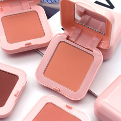 Mini Block Single-Color Blush and Cheek Color Set Matte Natural Bare Makeup Contouring with Vivid Color, Smooth and Lightweight