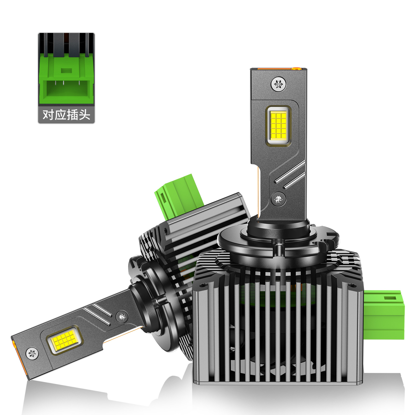 D serie de lámparas de automóvil D2SD4S alta potencia LED enchufe directo faro de automóvil LED lámpara de automóvil
