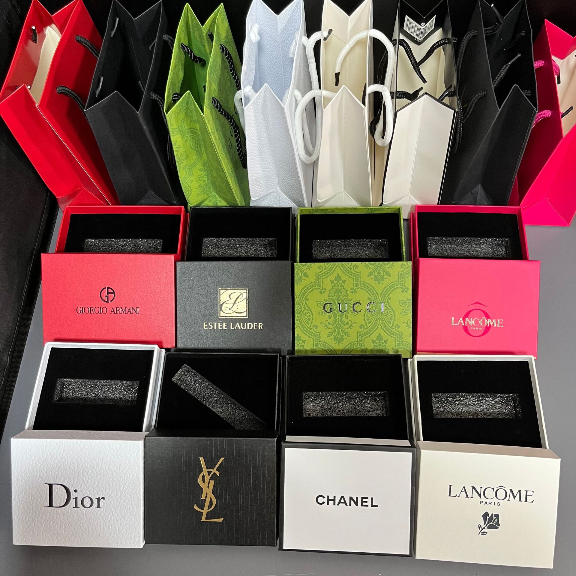 D Brand Lipstick Gift Box Small Box Valentine's Day Chanel Packaging Box Armani Lip Gloss Gift Box Y Square Tube Packaging Bag