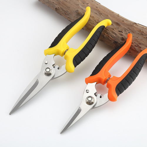 Electrician's shear stainless steel scissors home kitchen shear garden scissors industrial home shear civilian scissors