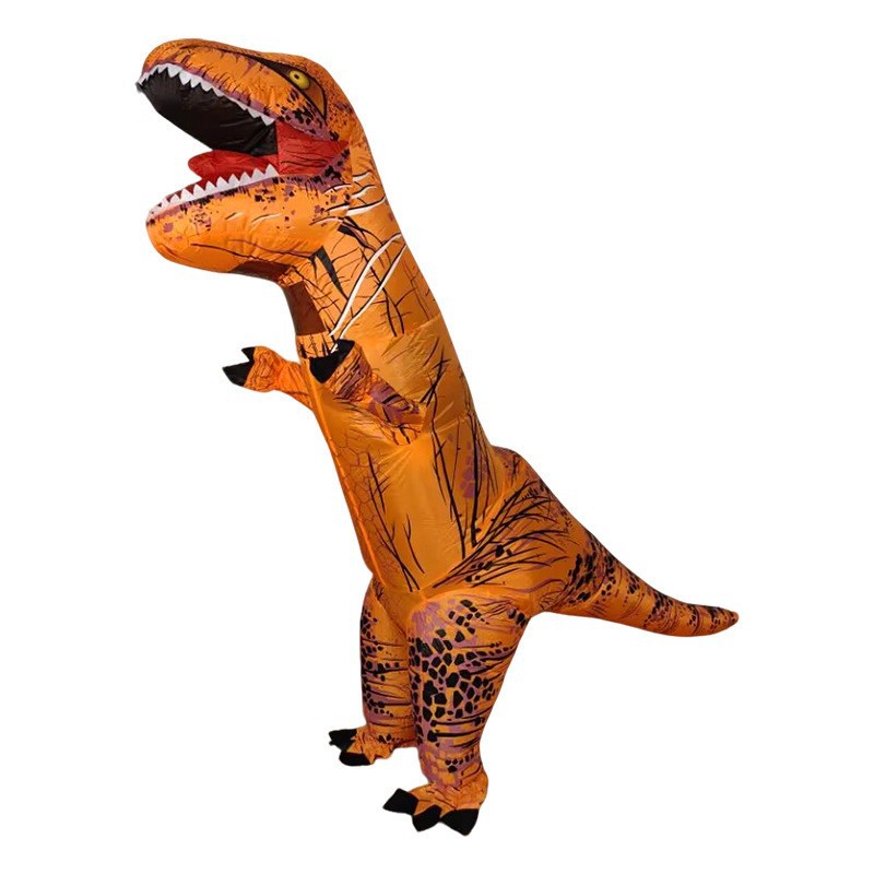 Disfraz Inflable de Tiranosaurio Rex, Accesorios para Fiestas de Disfraces de Halloween, Disfraz de Dinosaurio para Adultos y Niños