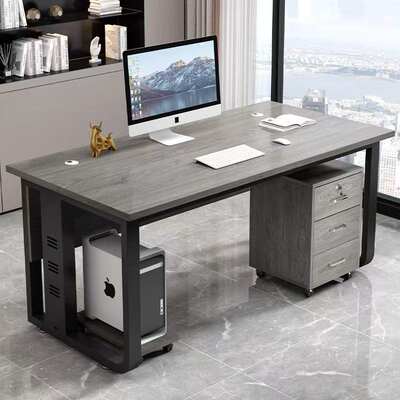 Mesa de computador para escritório moderna e simples