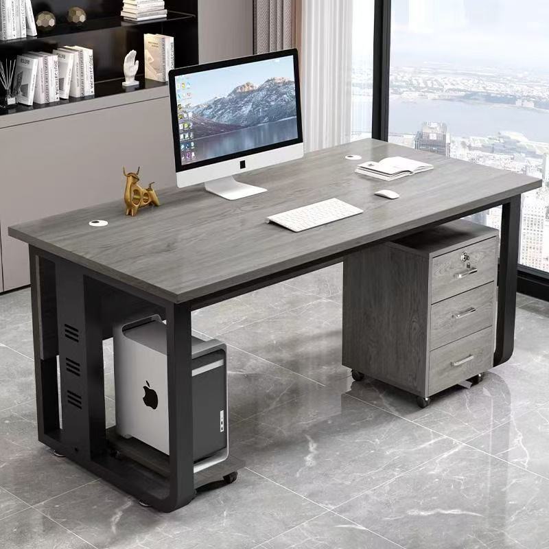 Thickened Office Desk, Executive Computer Desk, Simple Modern Office Boss Desk, Simple Single-Person Office Desk, Employee Workstation Thickened Office Desk, Executive Computer Desk, Simple Modern Office Boss Desk, Simple Single-Person Office Desk, Employee Workstation