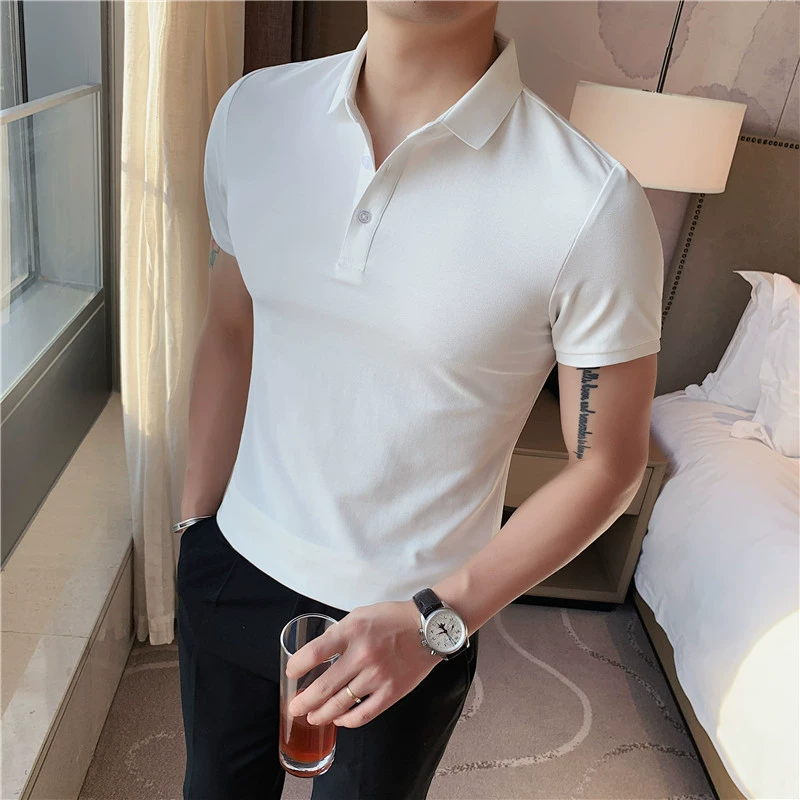 Short sleeve T-shirt, summer lightweight polo for leisure