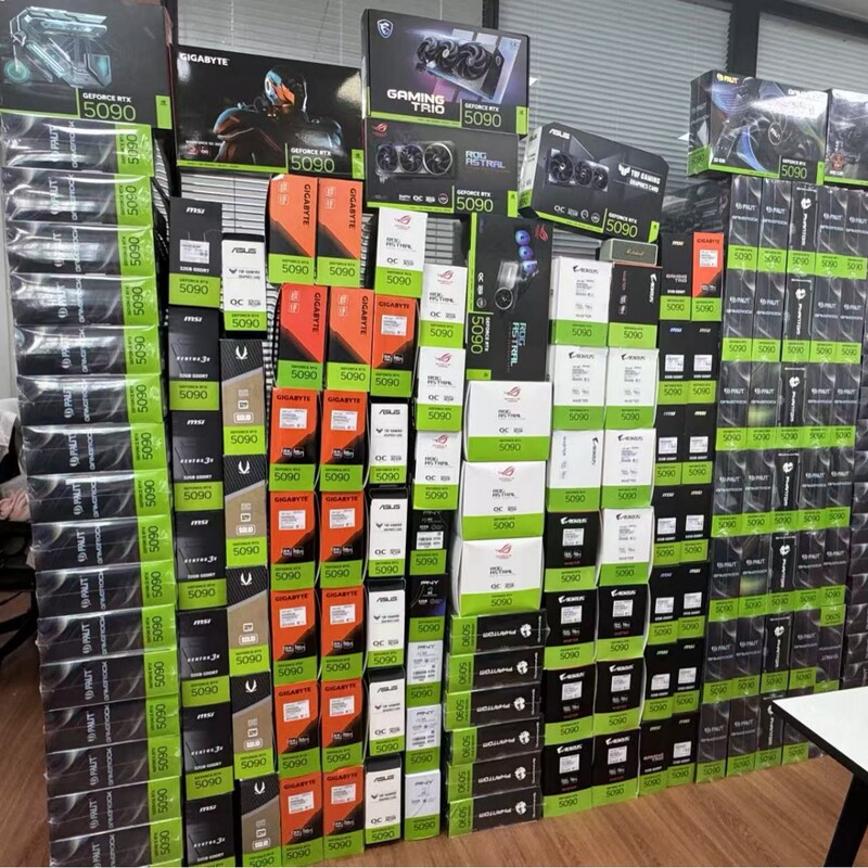 Suitable for Computers 5090 Graphics Cards, Asus, Gigabyte, Msi, Tongde and Other Brands, Large Quantities in Stock