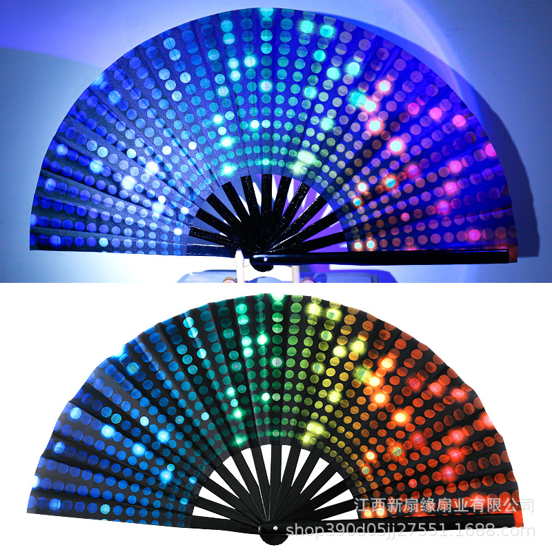 검은 대나무 뼈 형광 No. 7 점