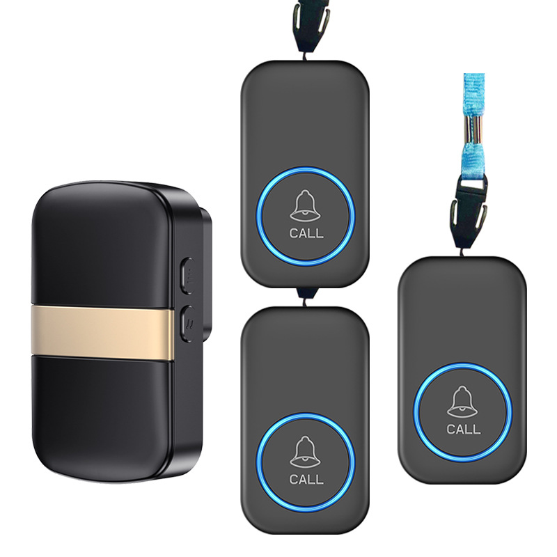 老人呼叫器病人按铃器养老院看护床头孕妇呼唤铃声一键呼救报警器