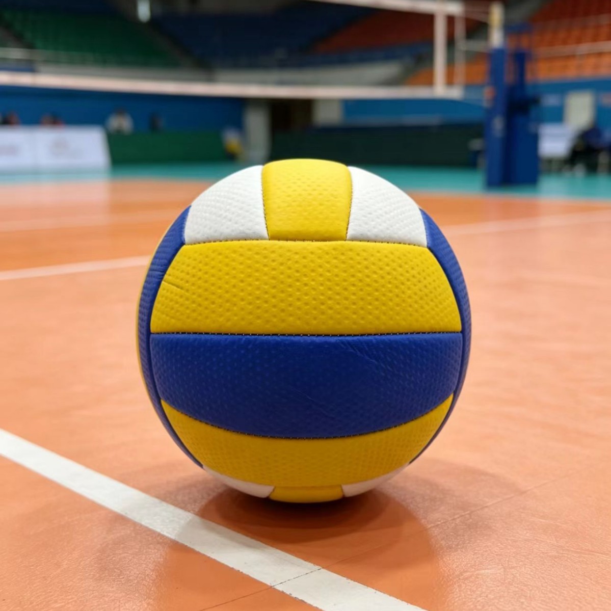 No. 5 Volleyball for Junior High School Students Training and Exam Use, Suitable for Children, Students, and Adults, Soft Volleyball, Factory Wholesale, Machine-Sewn, Pvc Durable