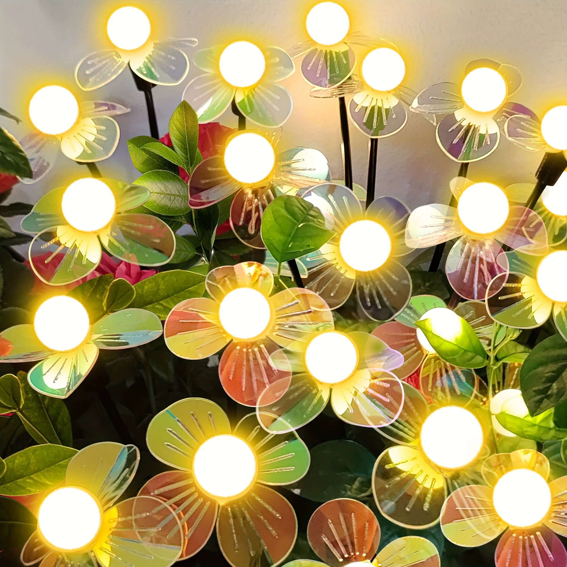 Садовые LED-огни на солнечной энергии для беседки, (международная торговля)