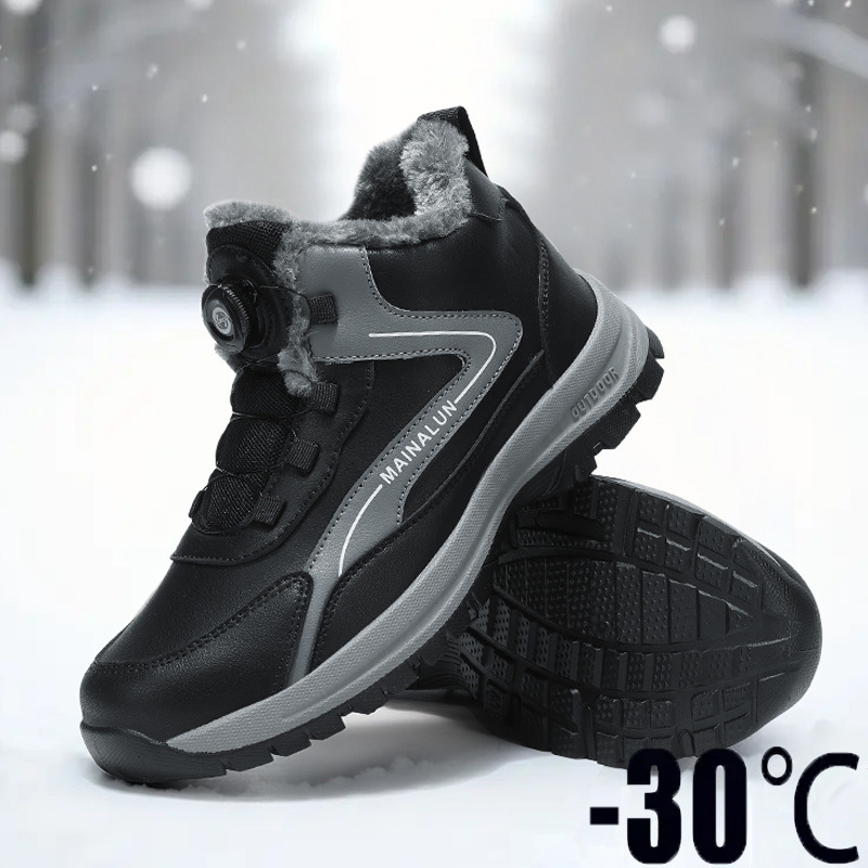Foreign Trade Cross-Border Large Size Men's Shoes Snow Boots Winter Velvet Warm Cotton Shoes Men's Boots Cotton Boots for Delivery Foreign Trade Cross-Border Large Size Men's Shoes Snow Boots Winter Velvet Warm Cotton Shoes Men's Boots Cotton Boots for Delivery