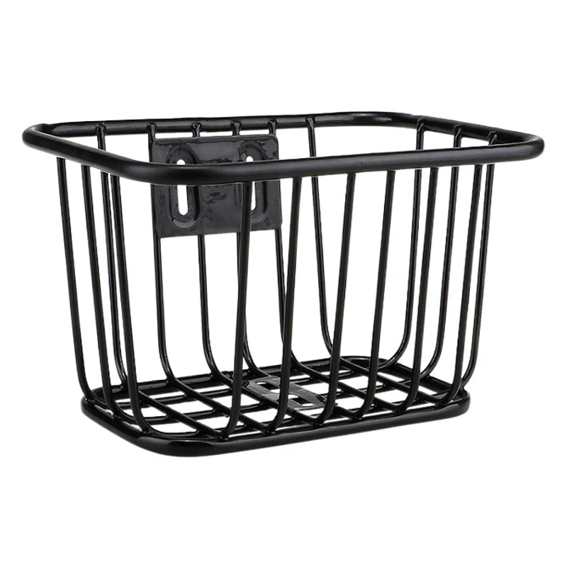 В наличии оптом детский велосипед железная корзина детский велосипед Передняя синяя металлическая корзина детская коляска