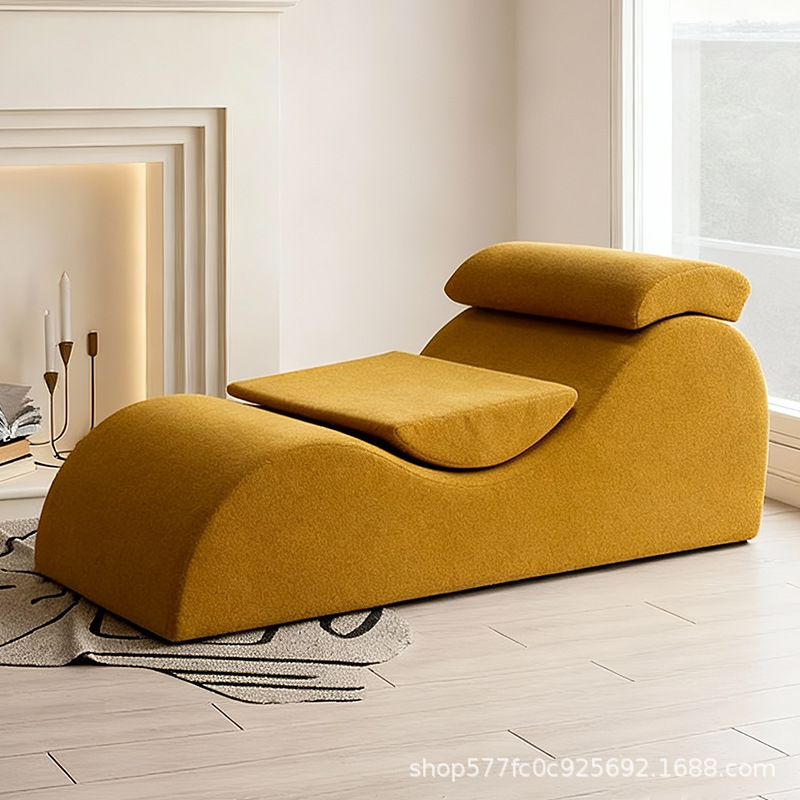 Foreign Trade Export Compressed Sofa, Trendy Lounge Chair, Yoga Chair, Bedroom Couple's Chaise Lounge, Lazy Person's Irregular-Shaped Box Sofa